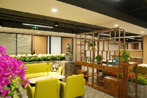 杭機股(gǔ)份總部(bù)辦公環(huán)境